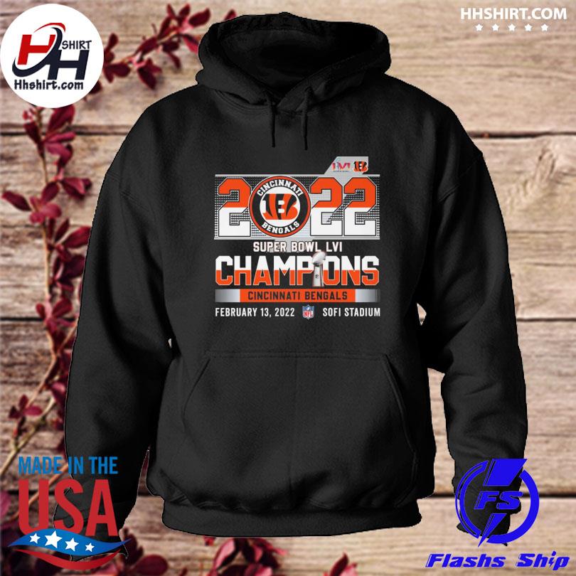 Cincinnati Bengals Super Bowl LVI Champion 2022 Shirt, hoodie, longsleeve  tee, sweater