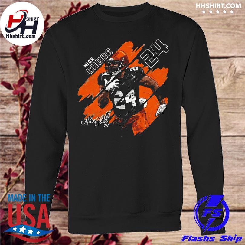 Nick Chubb Cleveland Browns 24 Shirt, hoodie, sweater, long sleeve and tank  top