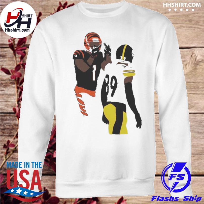 Ja'marr chase middle finger minkah fitzpatrick shirt, hoodie, longsleeve tee,  sweater