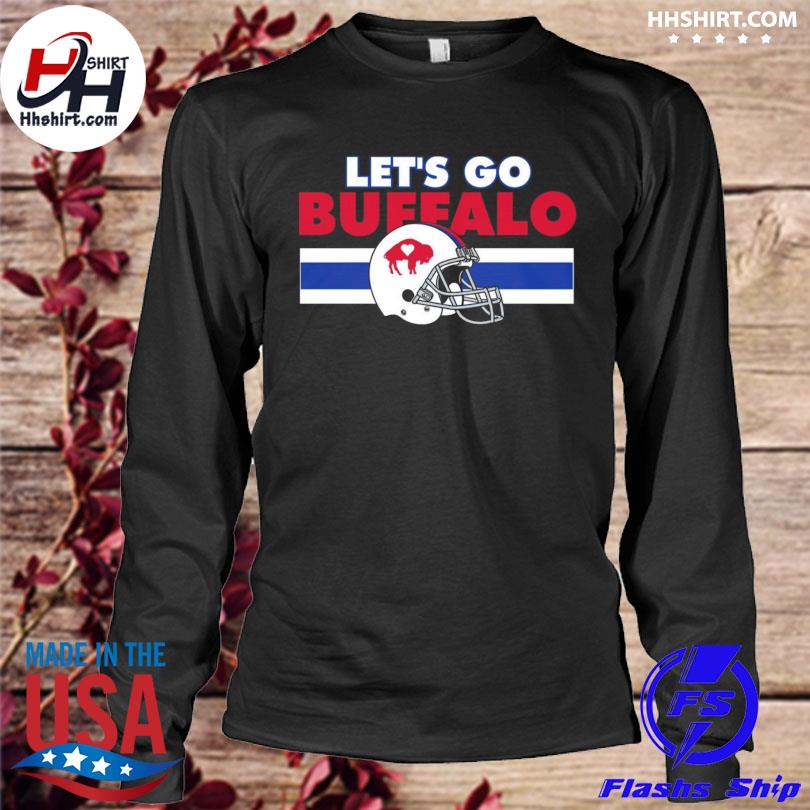 Let's Go Buffalo The Helmet Team Buffalo Bills Unisex Sweatshirt