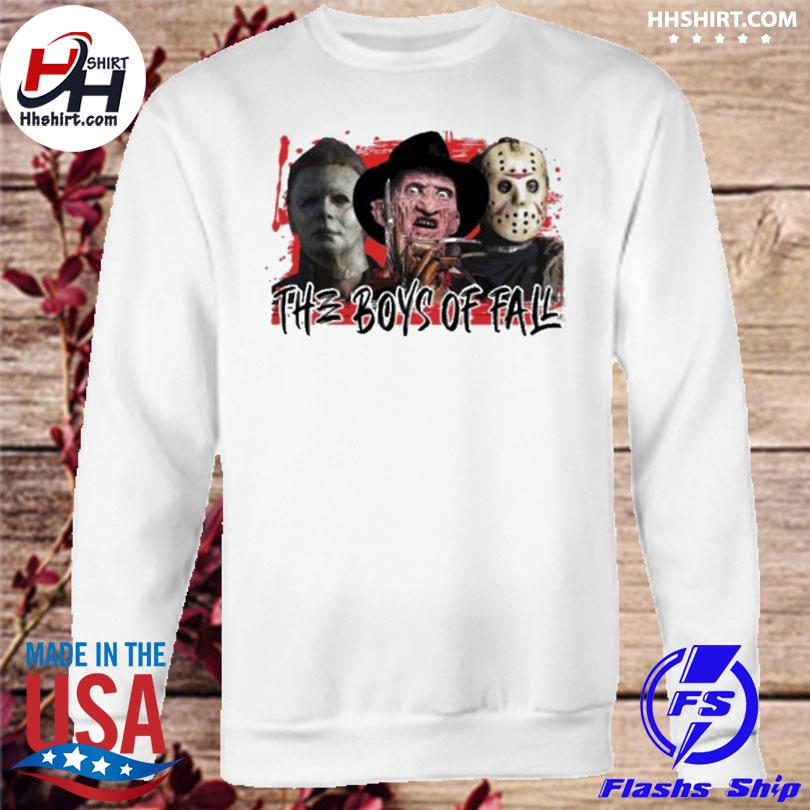 Halloween Horror Movie Pumpkin and Jason Voorhees And Freddy Krueger Cleveland  Browns shirt