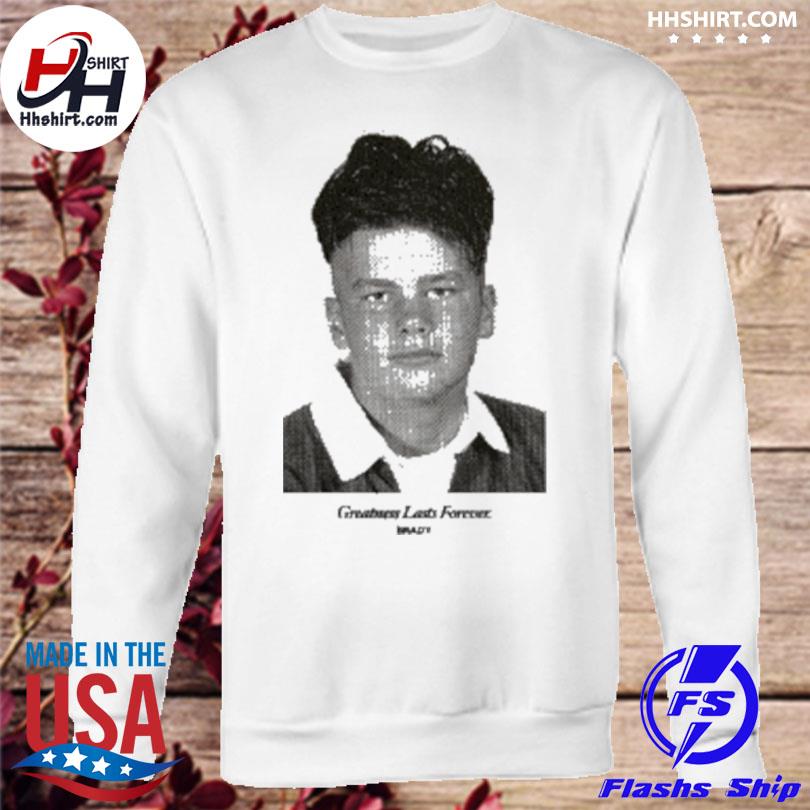 Tom Brady's Own School Yearbook Photo T-Shirt