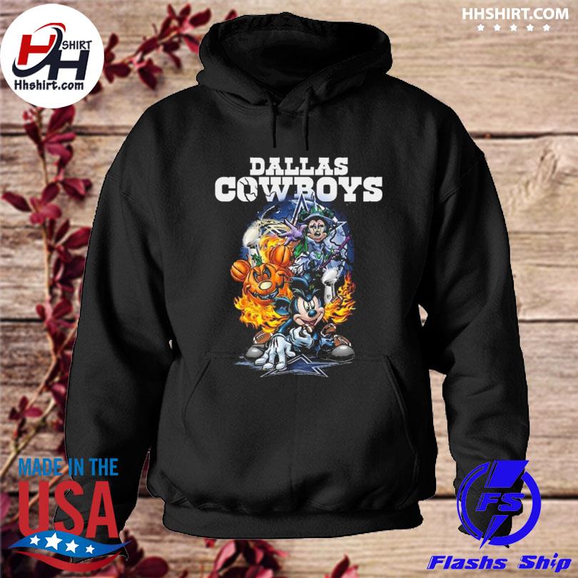 Witch Mickey Mouse Dallas Cowboys halloween 2022 shirt, hoodie