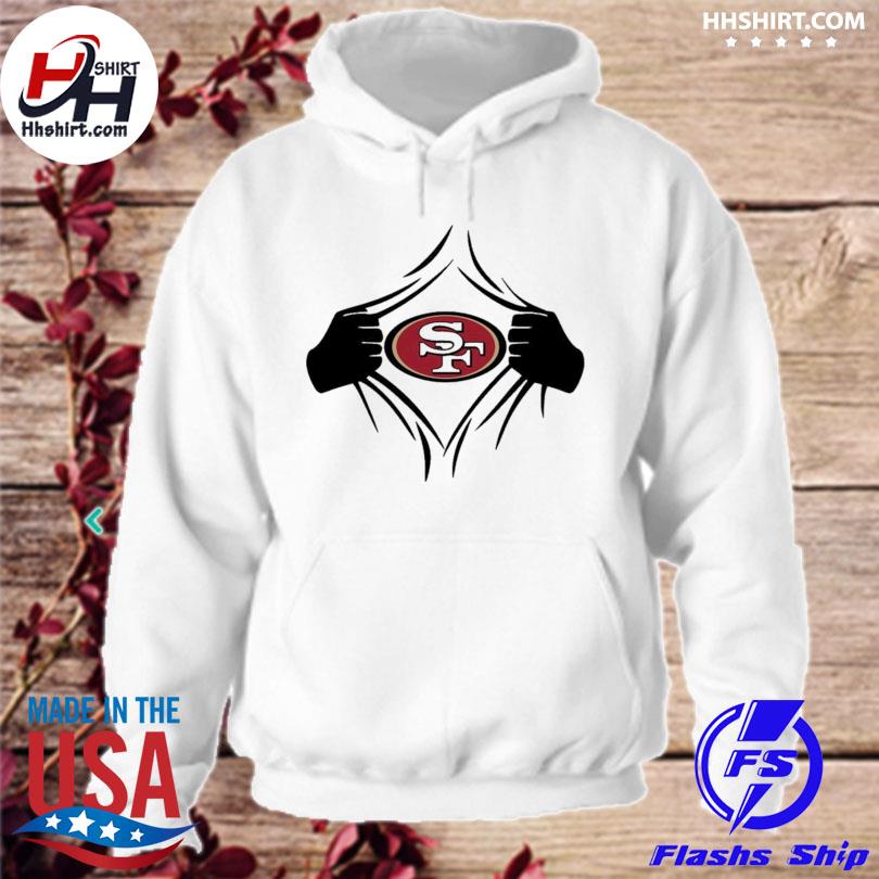 With hand open san francisco 49ers shirt, hoodie, longsleeve tee, sweater