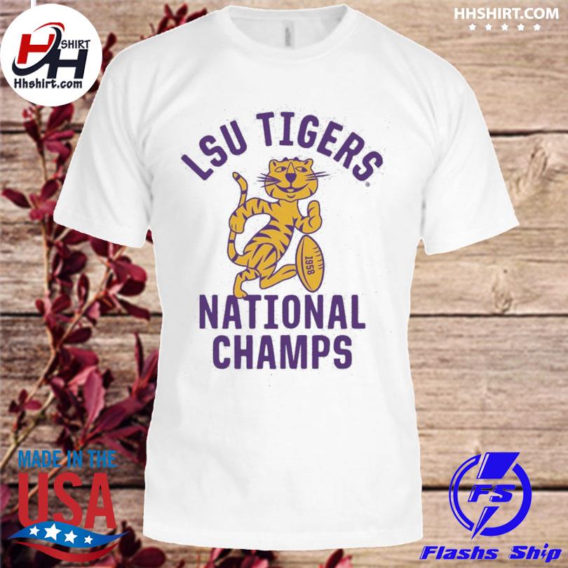 lsu 1958 national champions shirt
