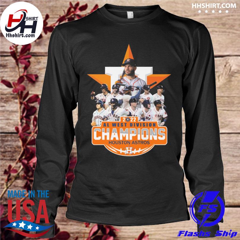 Houston astros 2022 al west division champions shirt, hoodie