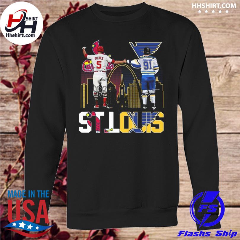 St. Louis Cardinals and St. Louis Blues signatures shirt, hoodie, sweater,  long sleeve and tank top