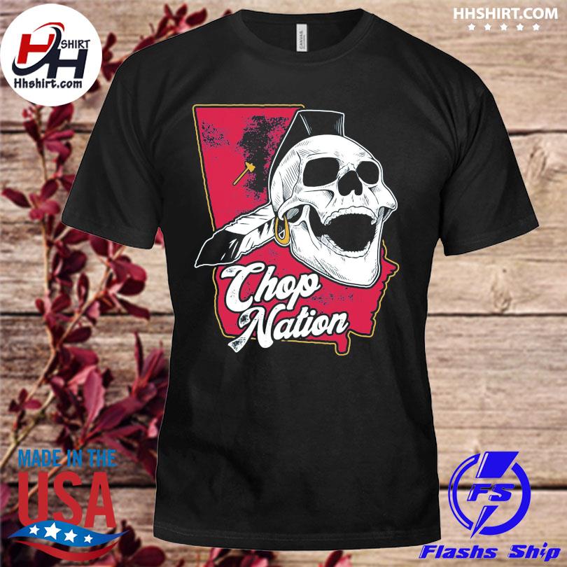 Atlanta Braves Fear the Chop logo 2022 shirt, hoodie, sweater, long sleeve  and tank top