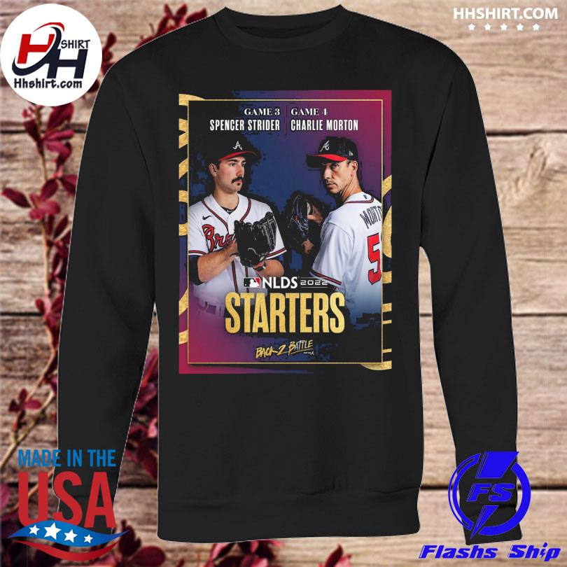 Spencer Strider NLDS Game 4 Starter Atlanta Braves T-Shirt