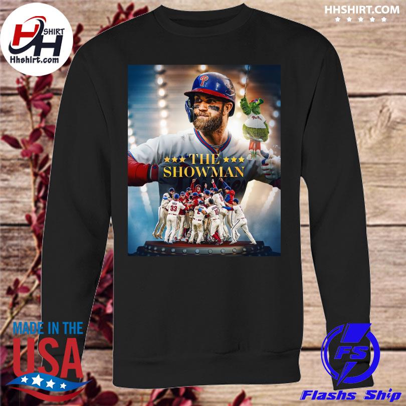 Bryce Harper Shirt, The Showman, Philadelphia Phillies Tee - Olashirt