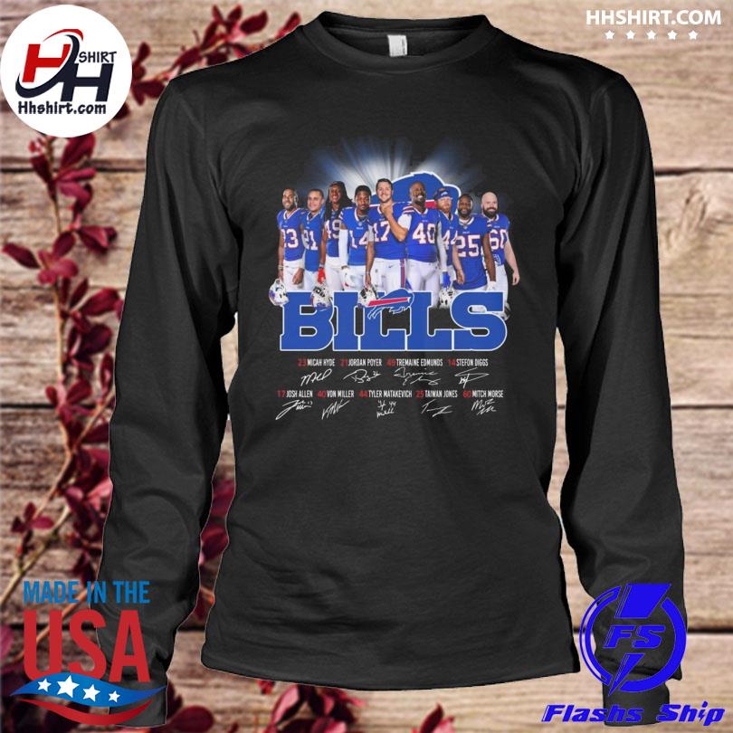 Poyer & Hyde - Buffalo Bills - Buffalo Bills hooded sweatshirt