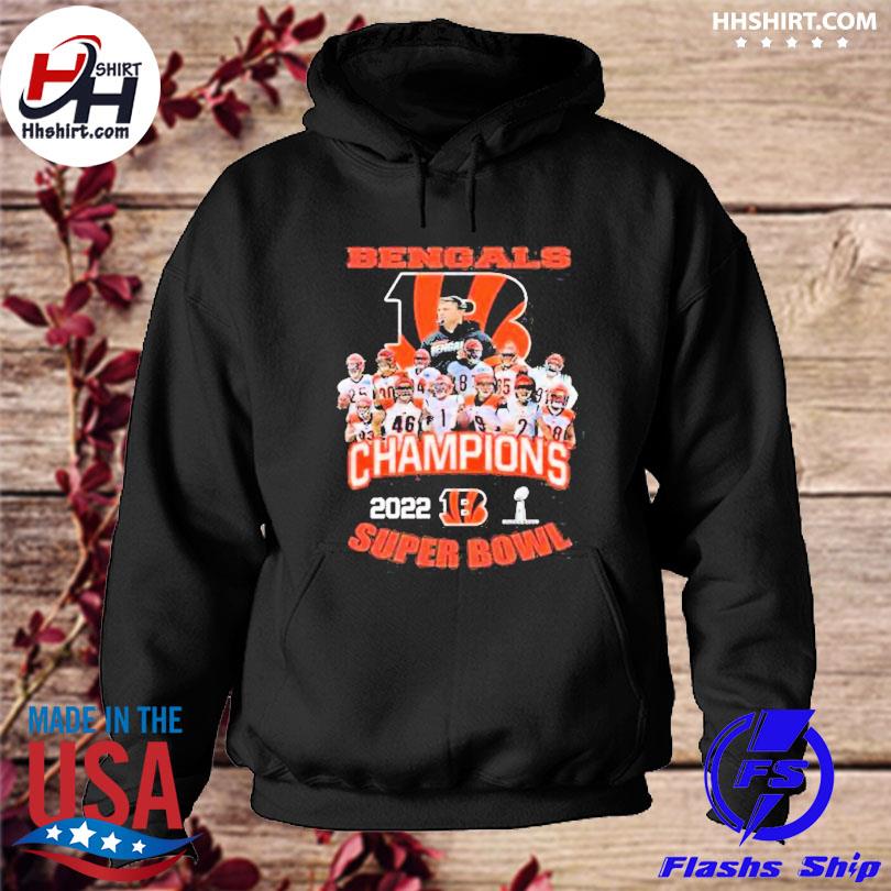 Cincinnati Bengals Champions 2022 Super Bowl shirt, hoodie