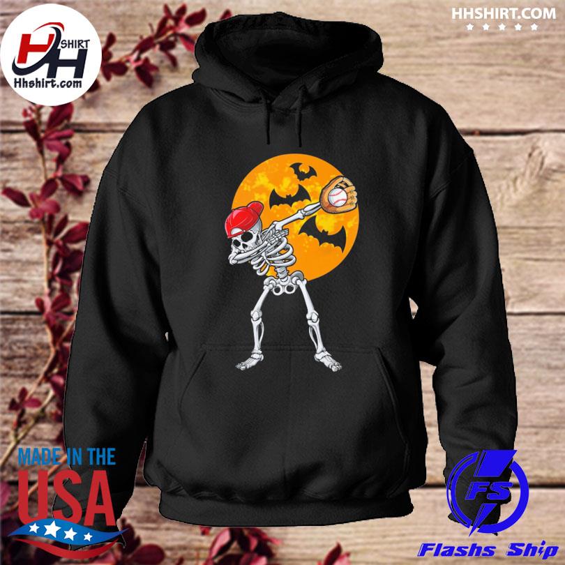 Halloween Baseball Skeleton Sweatshirt - Shirt Low Price