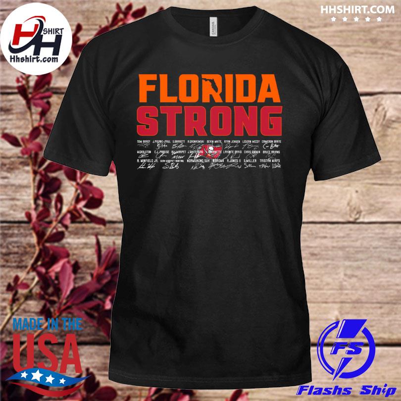 Tampa Bay Buccaneers White Florida Strong T-Shirt, hoodie, sweater, long  sleeve and tank top