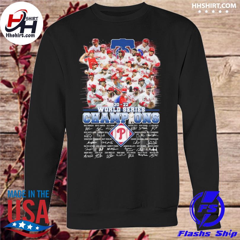 Philadelphia Phillies World Series 2022 Champions Signatures T