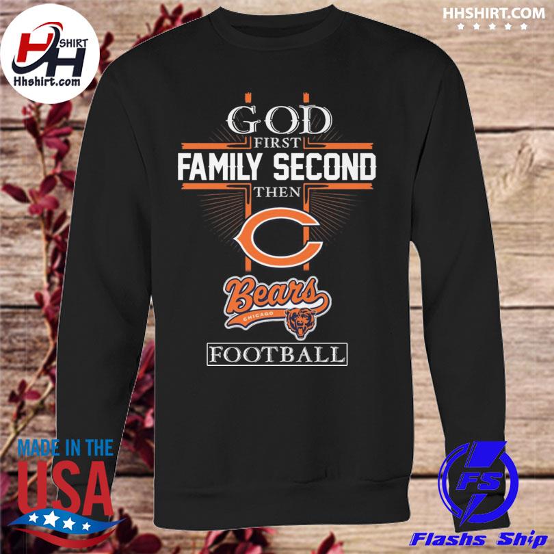 Football Sweatshirt Chicago Bears Long Sleeve Shirt Chicago 