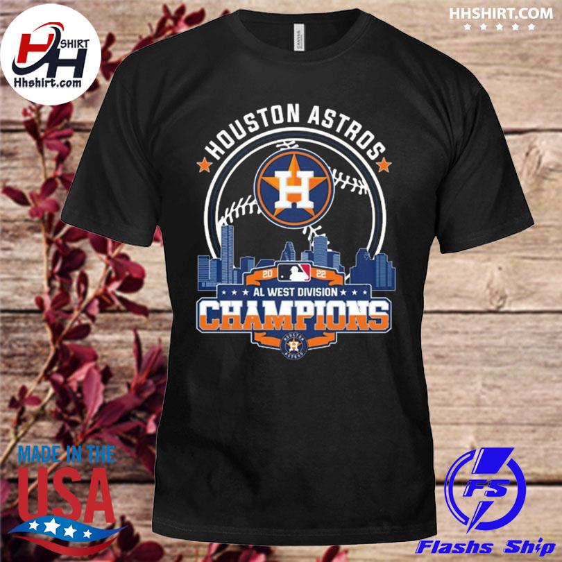 Houston Astros 2022 al west division champions shirt, hoodie, sweater, long  sleeve and tank top