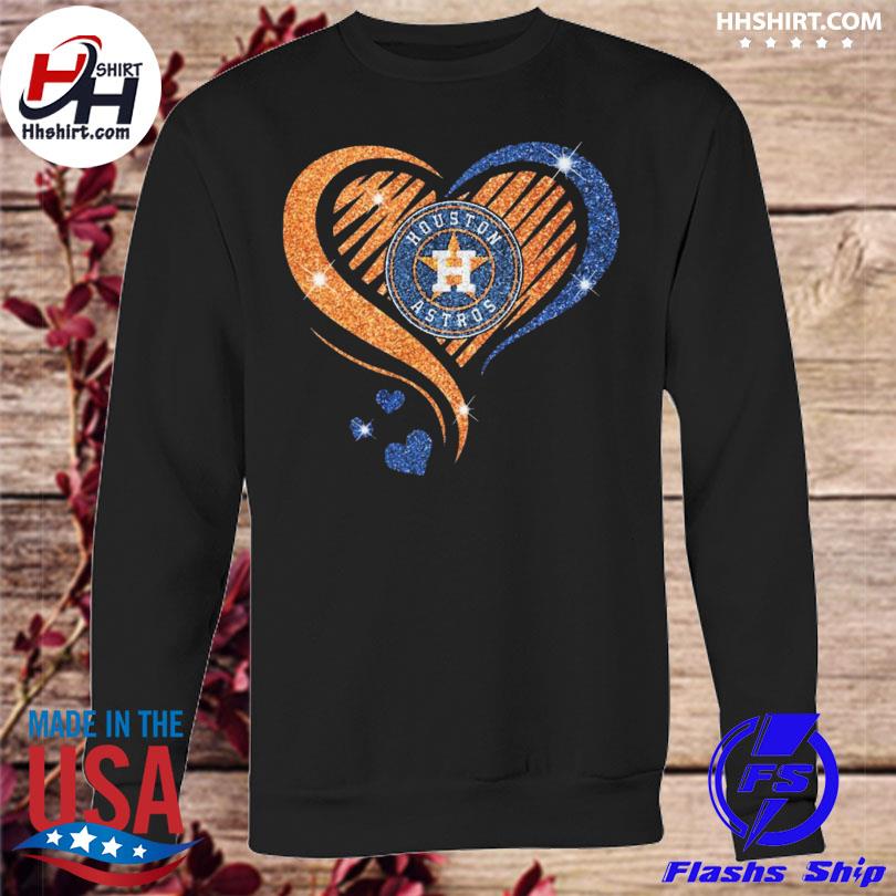 houston astros heart shirt