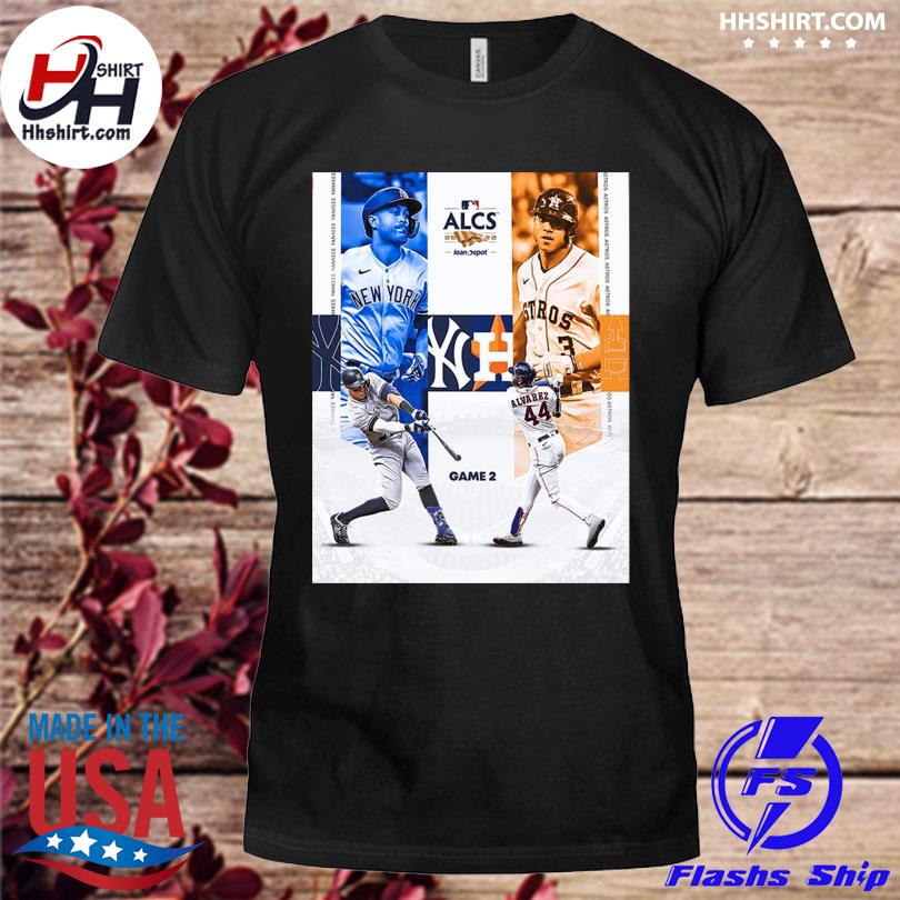 Houston astros vs new york yankees game 2 mlb postseason style shirt,  hoodie, sweater, long sleeve and tank top