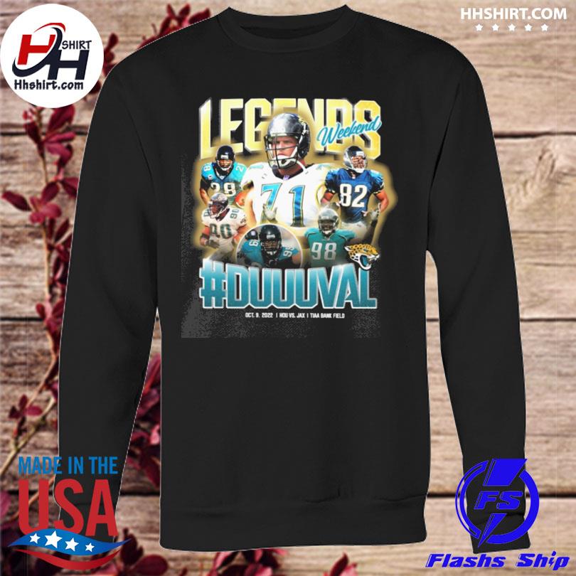 Jacksonville Jaguars legends weekend duuuval shirt, hoodie