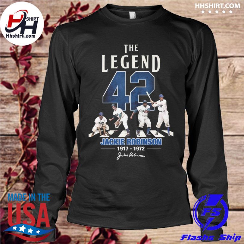 Jackie Robinson 42 Los Angeles Dodgers Signature Shirt, hoodie, sweater,  long sleeve and tank top