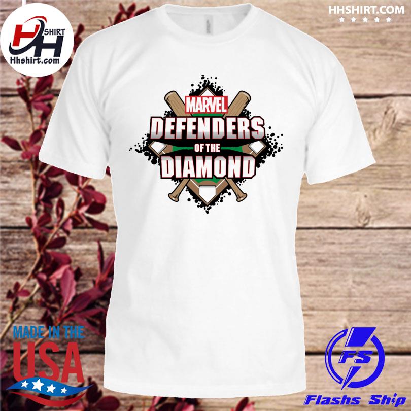 Marvel Defenders of the Diamond logo shirt