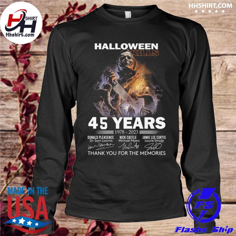 Original Michael Jason Myers Friday The 13Th Chicago Blackhawks Halloween  2023 shirt, hoodie, sweater, long sleeve and tank top