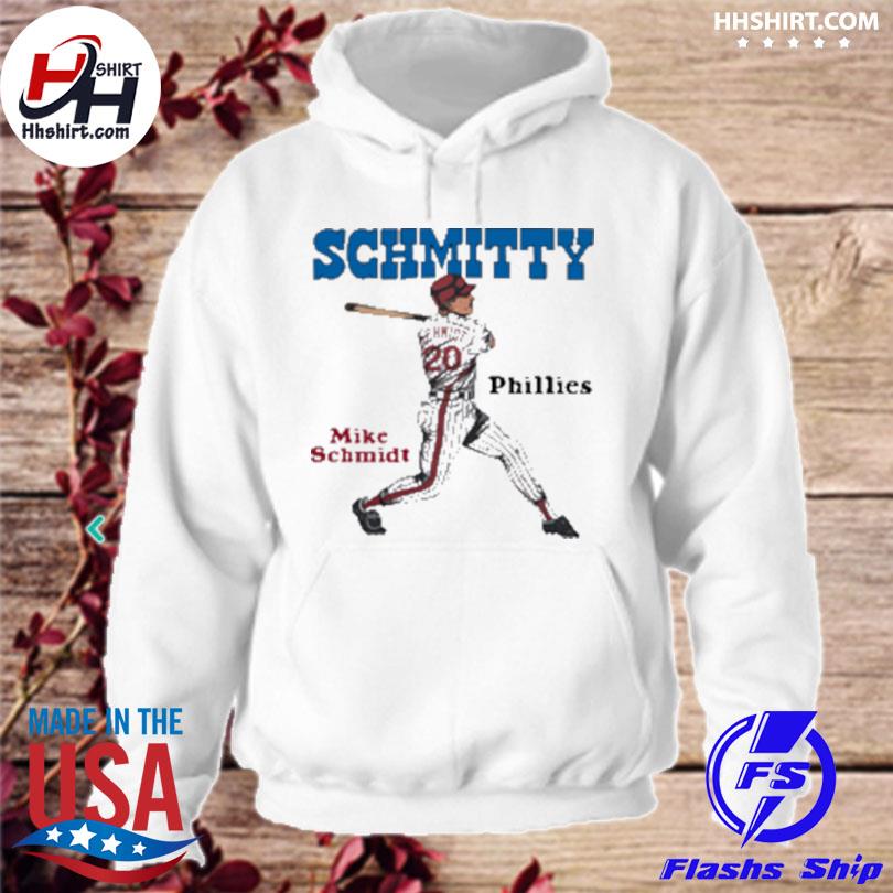 Official Mike schmidt philadelphia phillies Football cartoon T-shirt,  hoodie, tank top, sweater and long sleeve t-shirt