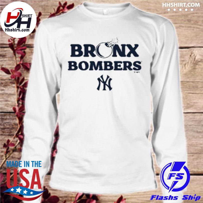 MLB Genuine Merchandise New York Yankees Bronx Bombers Long Sleeve Shirt  Size M