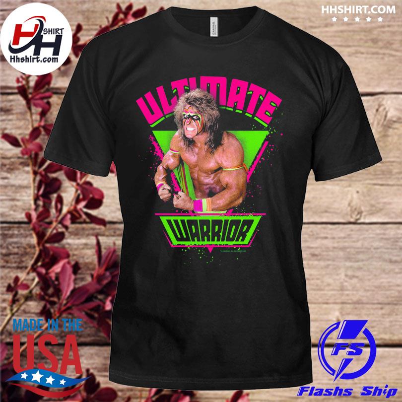 Navy The Ultimate Warrior Legends Graphic shirt