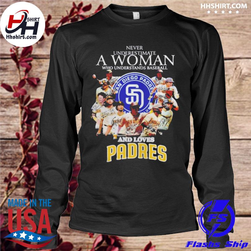 Respect San Diego Padres Long Sleeve T-Shirt