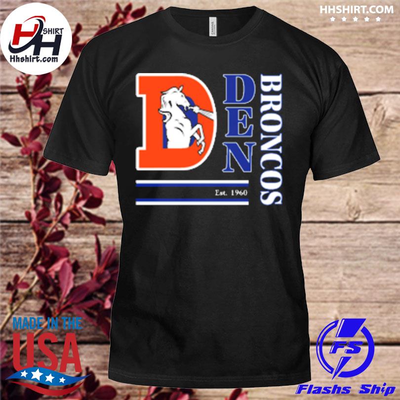 Girls Denver Broncos T-Shirt New Era Long Sleeve Tee