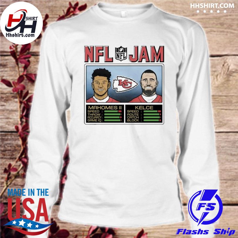 johnnystackart Patrick Mahomes II Jersey Shirt Long Sleeve T-Shirt