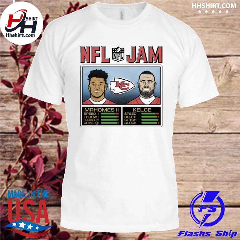 Kansas City Chiefs NFL Jam Patrick Mahomes II And Travis Kelce shirt,  hoodie, sweater, long sleeve and tank top