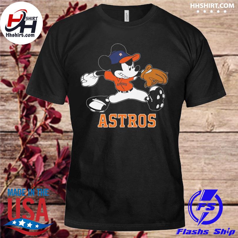 Official Mickey Mouse playing baseball Houston Astros 2022 shirt