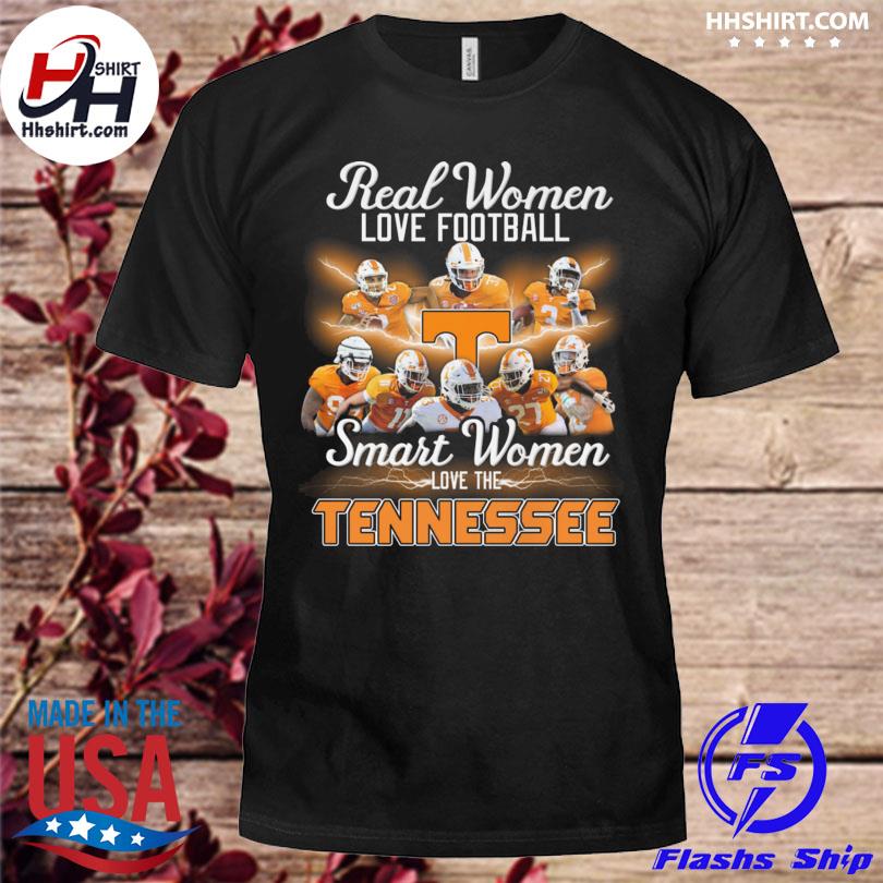 Official real women love baseball smart women love the Tennessee Volunteers 2022 shirt