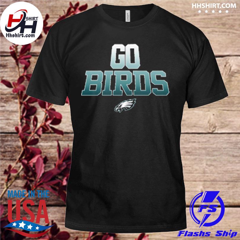 Philadelphia Eagles Black Go Birds Statement T-Shirt