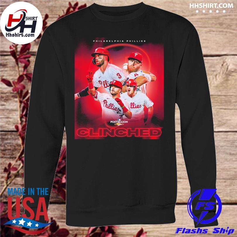 Philadelphia Phillies Postseason Clinched T-Shirt