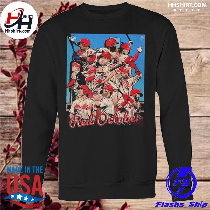 Eletees Red October Phillies Shirt