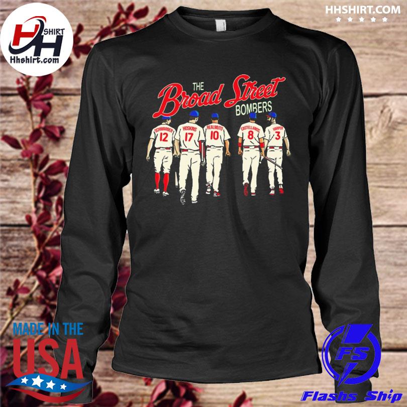 Broad Street Bombers 1 - White - Phillies - T-Shirt