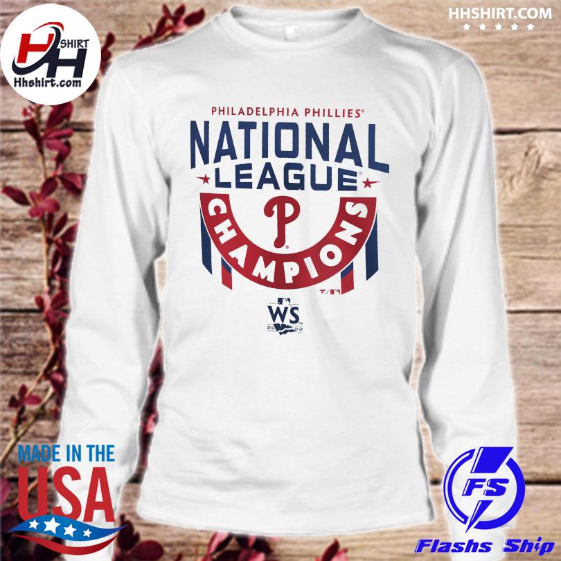 Philadelphia Phillies 2022 National League Champions Locker Room T-Shirt 