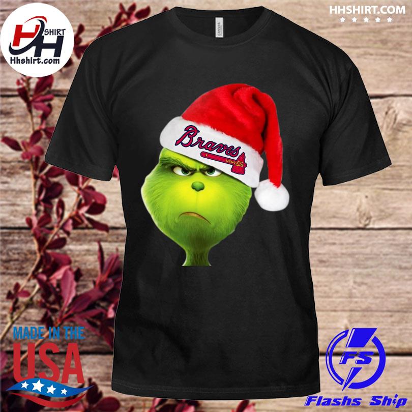 Santa Grinch United States Postal Service logo Christmas Sweatshirt