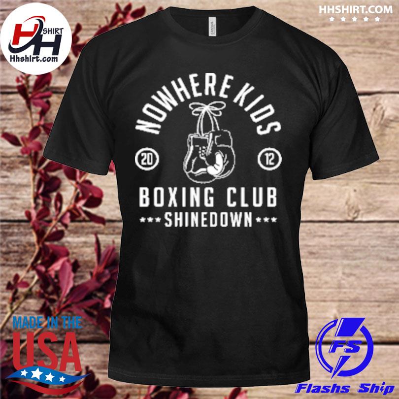 Shinedown boxing club racerback shirt