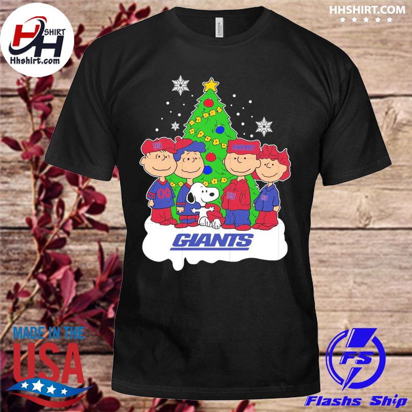 Snoopy and friend the Peanuts New york giants Christmas sweater