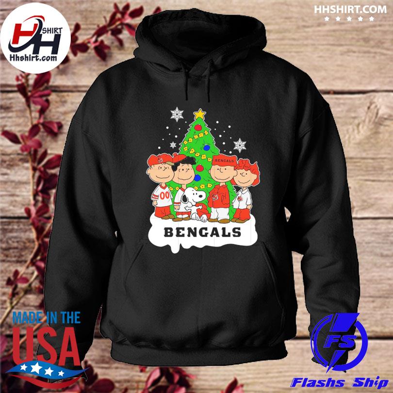 Snoopy the Peanuts cincinnati bengals Christmas sweater, hoodie