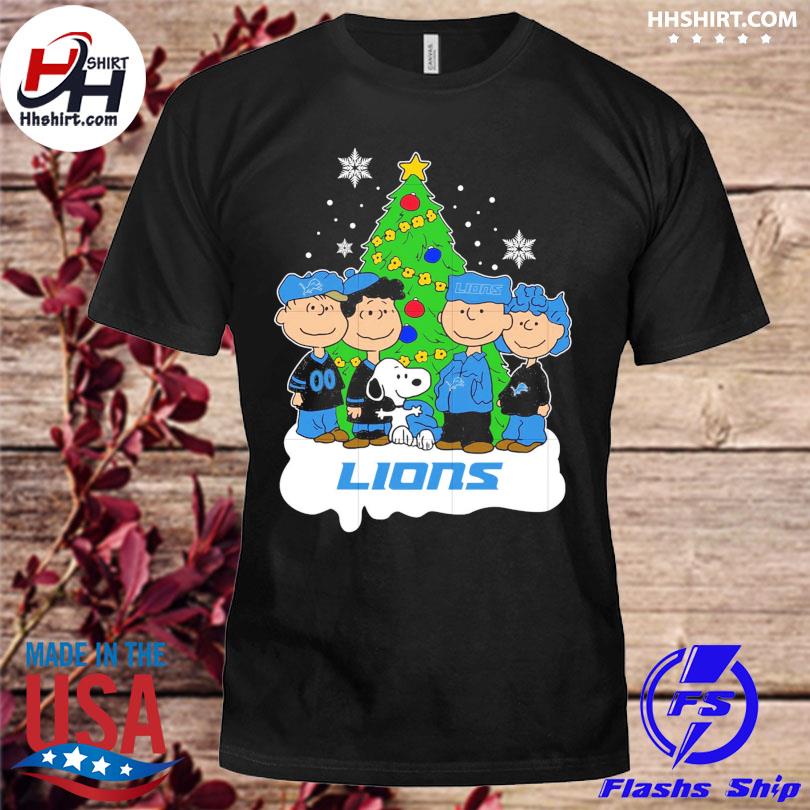 Snoopy the Peanuts detroit lions Christmas sweater