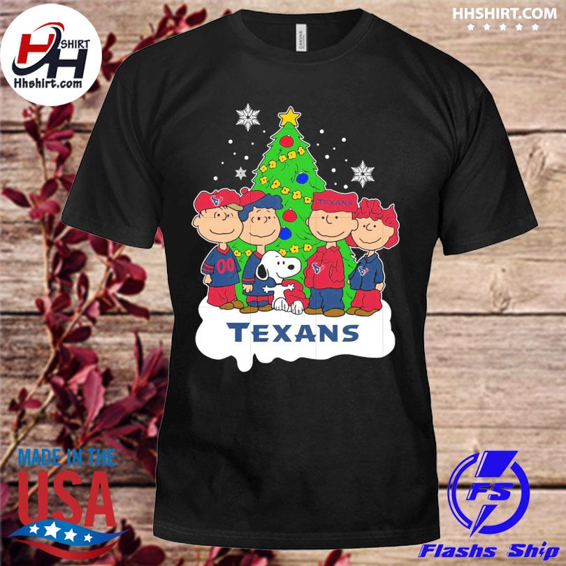 Snoopy the Peanuts houston texans Christmas sweater