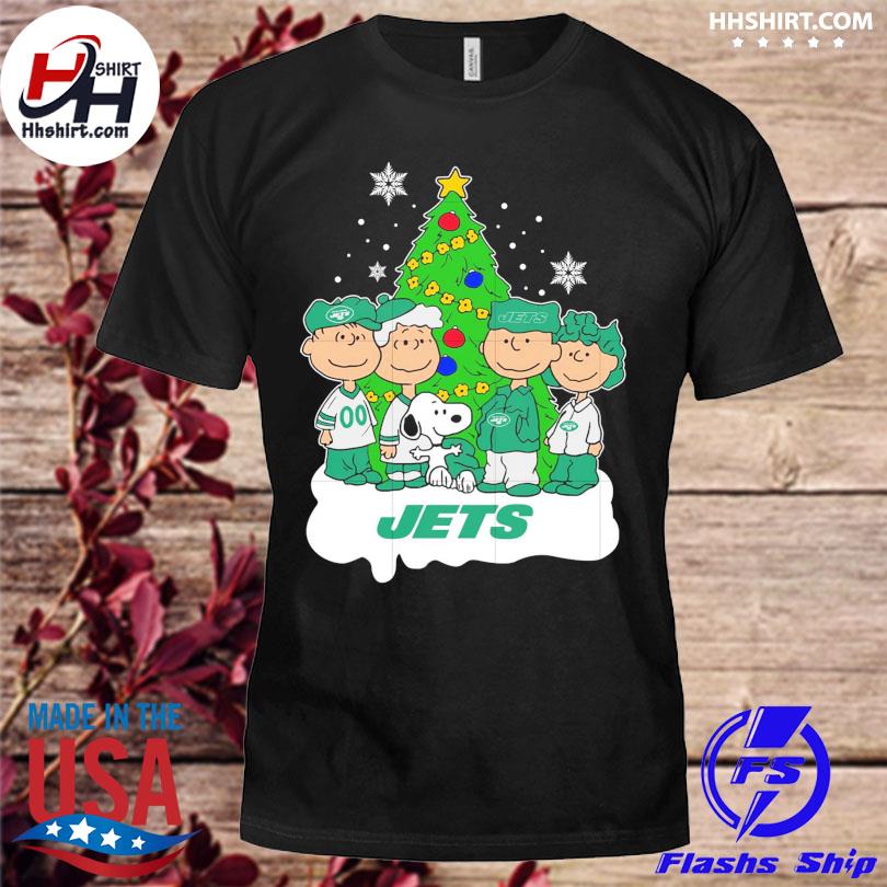 Snoopy the Peanuts new york jets Christmas sweater