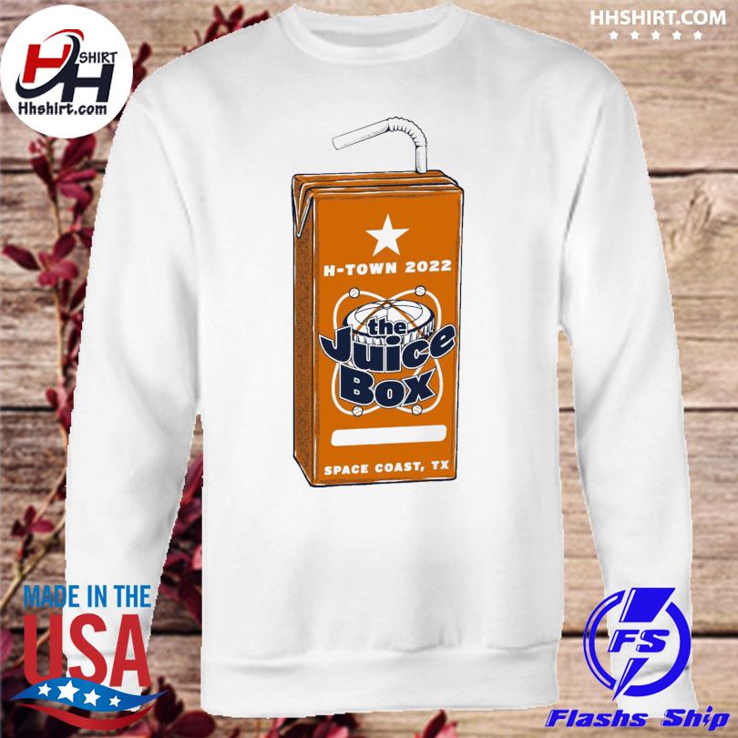 Houston Astros H-Town 2022 The Juice Box Space Coast TX shirt