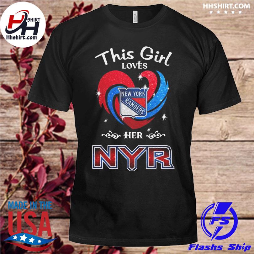 This is loves her New York Rangers 2022 shirt